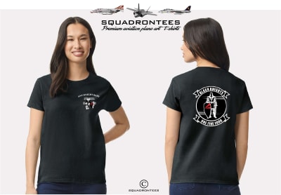 F-154 Black Knights Tailhook '26 Rev B Squadron T-Shirt - Womens