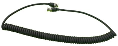 CMCP5093 Coiled Cable, Male BNC to Male BNC Connector