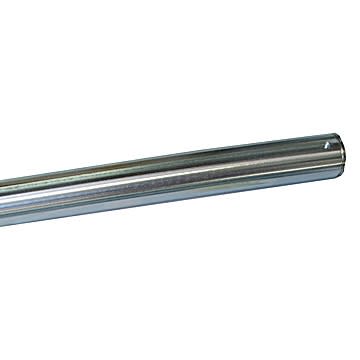AXLE, CHROME-MOLY (4130) STEEL TUBE, 36 LENGTH, 1-1/4 OD, .250 WALL, 2 OFFSET 1/4 KEYWAYS