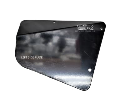 MB200 Side Cover Plate Left Side red or black