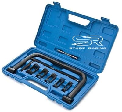 Solid Valve Spring Compressor Tool C Clamp Service Set-10 Pieces