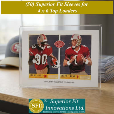 photo of Superior Fit Sleeves for 4 x 6 Photo Top Loaders