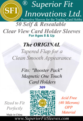 Superior Fit Sleeves for  Booster Pack One Touch Magnetic Cases