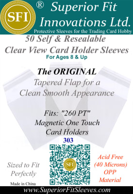 Superior Fit Sleeves for Ultra-Pro 260 PT Mags