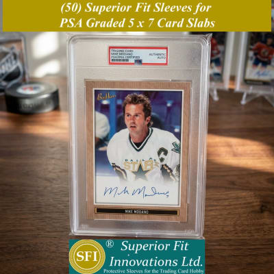 photo of Superior Fit Sleeves for PSA Graded 5 x 7 Cards 50