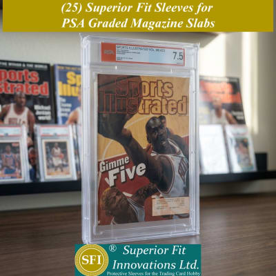 Superior Fit Sleeves for the Graded PSA Magazine Slabs