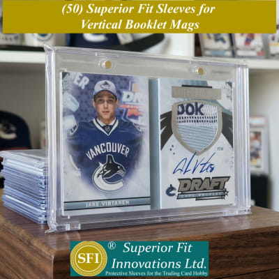 Superior Fit Sleeves for Ultra-Pro Vertical Booklet Mags