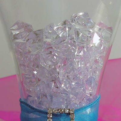 decorative acrylic crystals for centerpieces