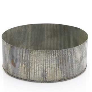 Metal Zinc bowl