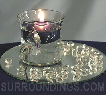 1.5" Egyptian crystal drop