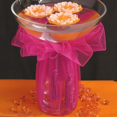Organza wrap