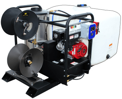 photo of MNEQ-3635EOHGG - 200 Gallon Skid  Hot Pressure Washer and Reels