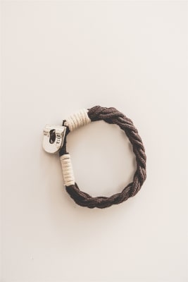 Surfer Braided Bracelet - Brown