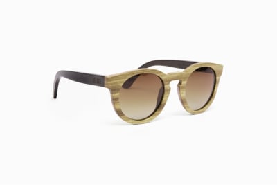 Tropez Bamboo  Polarized Sunglasses, UNISEX