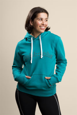 Women's Ultrasoft  Hoodie Sweatshirt  - Ocean blue