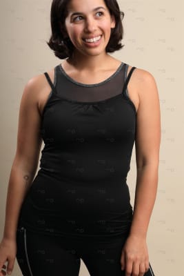 Women's Ultralight Spaghetti-Strap Tank - Black