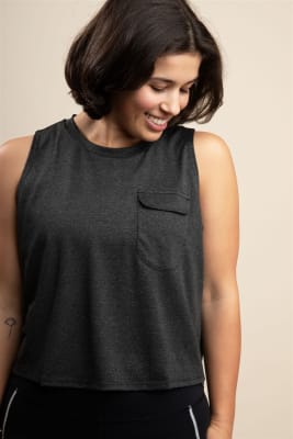 W's Lightweight Trail Tank - Charcoal Heather