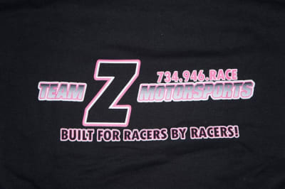 Women's V-Neck Team Z Motorsports T-Shirt