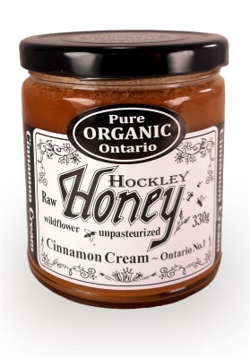 Ontario's Organic Cinnamon Honey Creamed