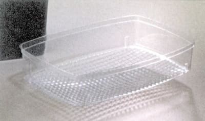 Plastic wastebasket liner for 7-quart WESCON/Lancaster Colony wastebasket, No. 09-1442, case of 272 pcs.