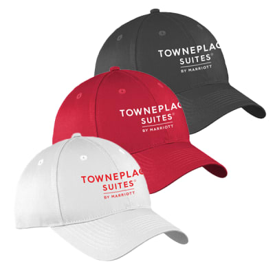 Brushed Cotton Twill Cap, TownePlace Suites 1223825