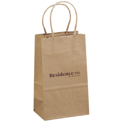 Brown Kraft Platinum Guest Bag, Residence Inn  BY MARRIOTT
