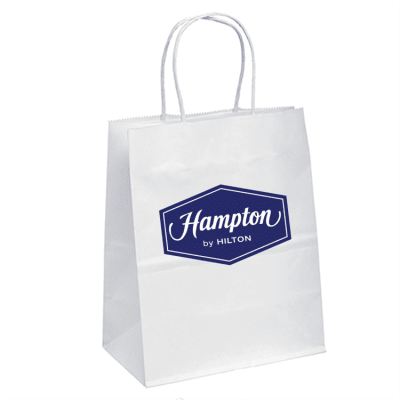 Medium Paper Gift Bag, Hampton Inn or Hampton by HILTON  1229332