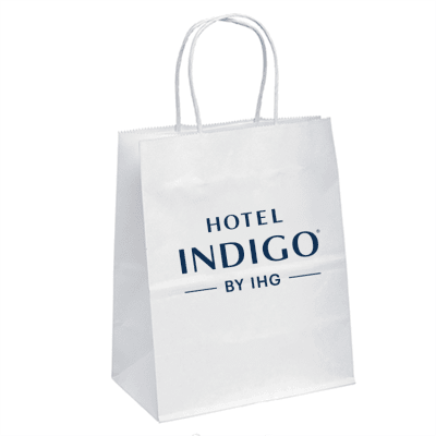 Hotel Indigo medium paper gift bag