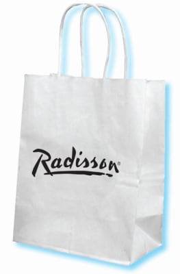 Medium Paper Gift Bag, Radisson 1229344