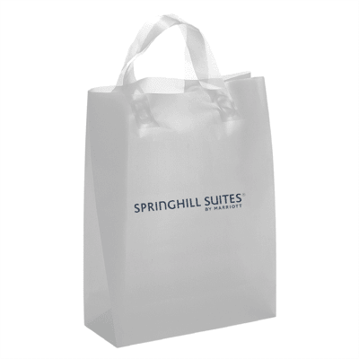 Frosted Medium Shopping Bag