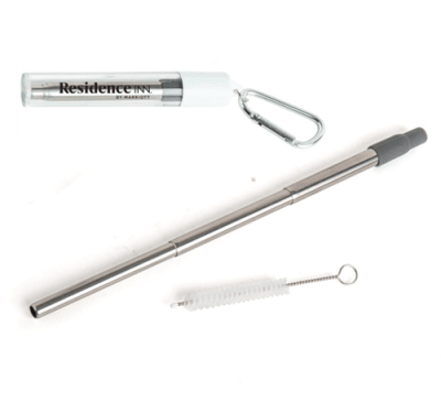 Reusable Stainless Steel Straw, Residence Inn BY MARRIOTT 144-ST9812-19