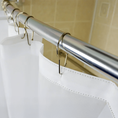 Chrome-Plated Shower Curtain Hook, 494-KA2000