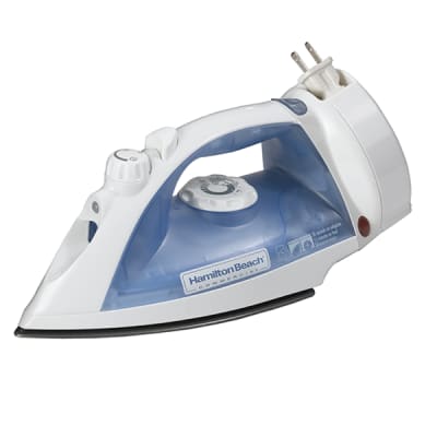 Hamilton Beach® amenity iron with retractable cord