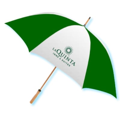 Guest Umbrella with Natural Wood Golf Handle, La Quinta 662-A501C-59
