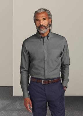 Wrinkle-Free Stretch Pinpoint Shirt, 751-BB18000