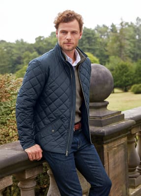 Men's Quilted Jacket, 751-BB18600