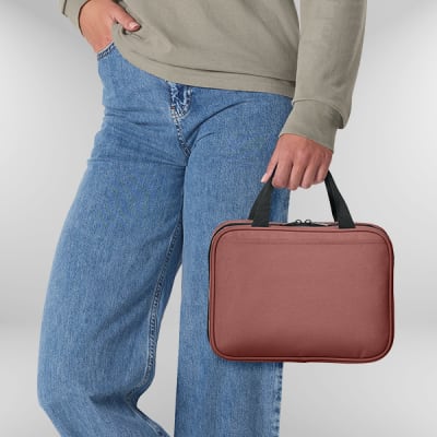 Port Authority® Matte Oxford Hanging Travel Case