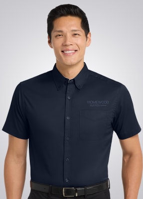 Short Sleeve Easy Care Shirt, Homewood Suites