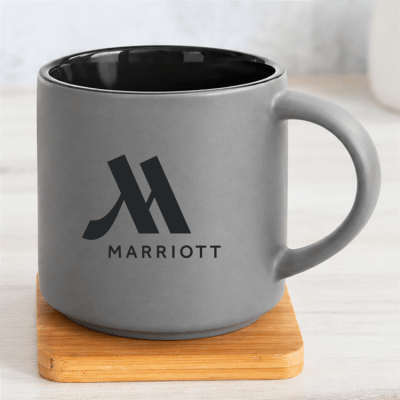 The Monaco 16 oz Ceramic Mug, M MARRIOTT