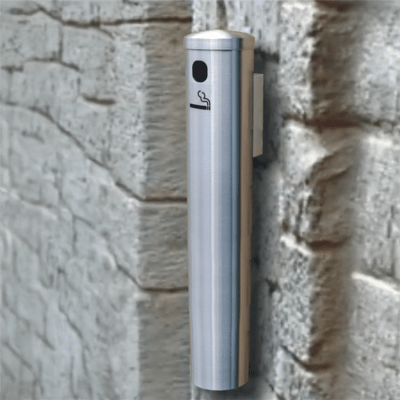 Glaro Deluxe Series 24" Wall Mounted Smokers Receptacle, 783-4402