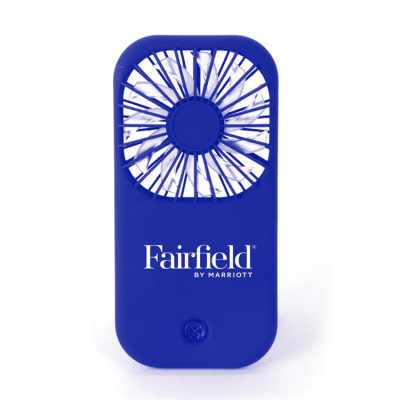 Hand-Held Matte Finish Portable Fan, Fairfield BY MARRIOTT 794-FAN100-20CH