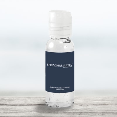 1 oz Antibacterial Hand Sanitizer, SpringHill Suites BY MARRIOTT 794-HS102-26