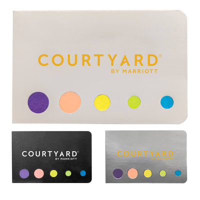 Sticky Notes In Note Book, Courtyard BY MARRIOTT 794-STK101-05