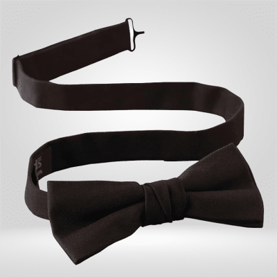 Black Bow Tie, 100% Polyester, 843-BT10