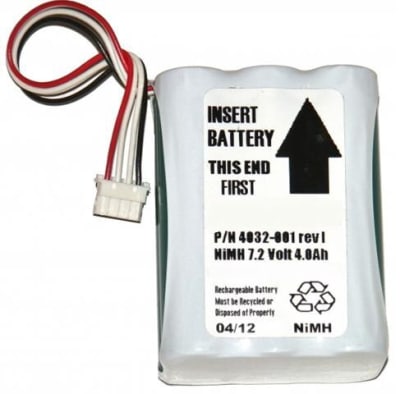 NONIN 114861-001  BATTERY PACK NiMH 7.2V