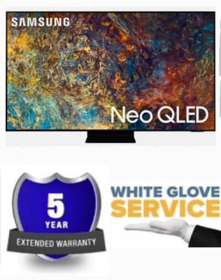 (Bundle & Save) Samsung QN90A Series QN75QN90AAFXZA  -75" QLED Smart TV - 4K UltraHD (2021 Model)