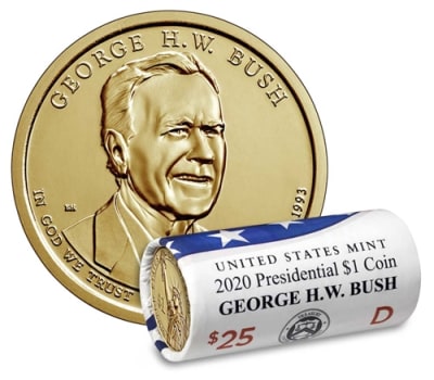 George H.W. Bush Presidential Dollars