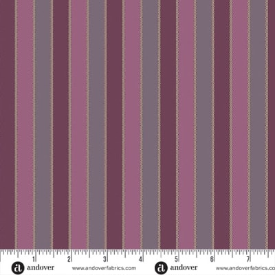AUTUMN BOUQUET:  Ribbon Weave in Purple by Renee Nanneman