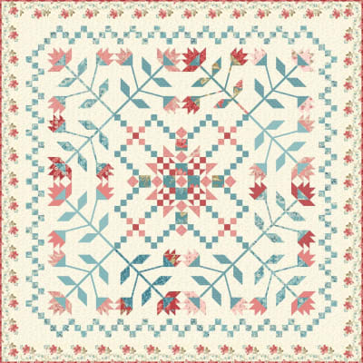 CAROL   Quilt Pattern by Laundry Basket Quilts