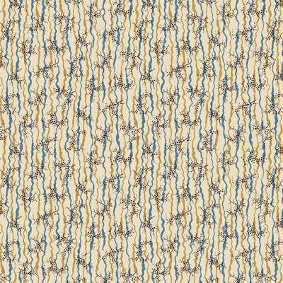 Chesapeake Ribbons & Dots by Di Ford-Hall Blue